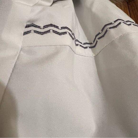 Womens White Avalanche Puffer Ski/snow Jacket With Removable Fur Hood Sz Med - Picture 13 of 15